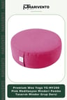 Premium Woo Yoga YG-MY200 Pink Meditasyon Minderi Pembe Tasarım Minder Grup Dersi