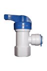 Su Arıtma Cihazı Temiz Su Tankı Depo Vanası 1/4" Quick