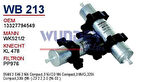 Wunder WB213 Mazot Filtresi BMW 3 E46 01-07 318D 320D MRMOEM-1081252