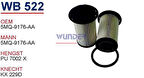 Wunder WB522 Mazot Filtresi Focus II 1.8 TDCI Focuc C-Max Mondeo IV 1.8 TDCI MRMOEM-1081578