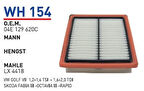 Wunder WH154 Hava Filtresi Skoda Fabia III-Octavia III-Rapid-Volkswagen Golf VII 1.2-1.4 TSI 1.6-2.0 TDI Fn4767 MRMOEM-1082399