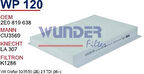 Wunder WP120 Polen Filtresi Crafter Sprinter 06-Cu3569 Fn0038 MRMOEM-1084329