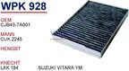 Wunder WPK928 Polen Filtresi Karbonlu Suzuki Grand Vitara MRMOEM-1085394