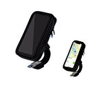 Motor, Motosiklet, Scooter ve Bisikletler İçin Su Geçirmez Telefon Tutucu Çanta Dayanıklı ve Güvenli