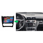 Mercedes C Serisi W203 Android Multimedya Sistemi 4-64 Cadence (2004-2007)+ Dört Bölge 360 Derece Kamera Sistemi Hediye