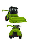 Tarım Aracı Traktör Biçerdöver Kaliteli Sürtmeli Oyuncak Tarım Makineleri 14x8cm.