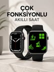 Akıllı Saat Tema Değiştirme Uyku ve Sağlık Takibi Sesli Asistan Bildirim Görme