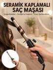 25 mm Seramik Saç Maşası Kalın Bukle ve Hacimli Dalga İçin Yeni Nesil