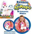 Animagic Parlayan Gökkuşağı Yeleli Sesli ve Işıklı Unicorn