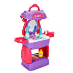 Güzellik Seti Çantalı 3in1 Mor