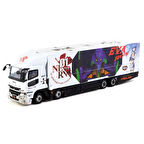 Tarmac Works 1/64 Mitsubishi Fuso Super Great EVA Racing Koleksiyonluk Metal Model Araba