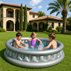 Jumbo Metalik Renk Havuz - 152 X 43 CM