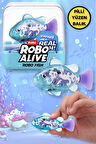 1.8 Metre Derine Dalan Suda Renk Değiştiren Yüzen Pilli Robo Alive Balık - 6.8 CM - 1 ADET - TURKUVAZ