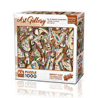 KS Games No.10 Abstract Composition Puzzle 1000 Parça 20663