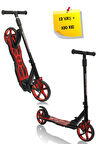 Katlanabilen 2 Tekerlekli Kırmızı Renk Scooter - 12 Yaş +