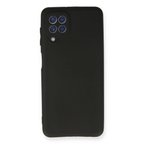 Samsung Galaxy A22 Kılıf First Silikon - Siyah