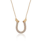 925 Ayar Gümüş Nal Kolye