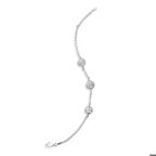 925 Ayar Gümüş Üç Toplu Bileklik