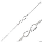 925 Ayar Gümüş Sonsuzluk Canım Bileklik