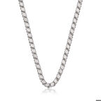 925 Ayar Gümüş Pullu Arpa Zincir