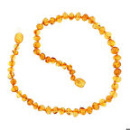 Bebek Damla Kehribar Diş Kolye