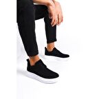 Xramburada 003 Siyah Süet Bağcıklı Günlük Erkek Ayakkabı