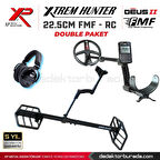 Xtrem Hunter Dedektör - 22cm FMF  DOUBLE PAKET WSAII XL Kulaklıklı