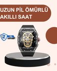 Uzun Pil Ömürlü Akıllı Saat Günlük ve Spor Kullanım -