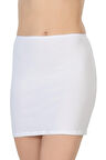 BEYAZ    Cotton Mini Jupon