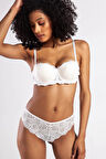 Golshan G.Colors Push Up Strapless Bra, Ekru Konforlu ve Şık Sütyen