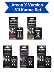 Areon X Version 5'li Karma Set