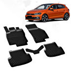 Volkswagen Polo 6 4D Havuzlu Paspas 2017-2021 A+Kalite