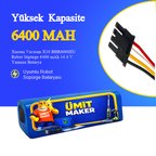 Xiaomi Vaccuum X10 BHR6068EU Robot Süpürge 6400 mAh 14.4 V Yanmaz Batarya