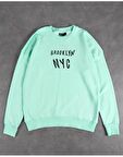 Brooklyn Oversize Erkek Sweatshirt PG1107YS