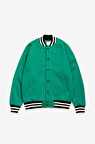 Yeşil Skate Erkek Kolej Ceket