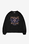 Goth Worldwide Oversize Erkek Sweatshirt