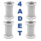 Jumbo Mobilya Ayağı 10 cm - Koltuk, Kanepe, Dolap ve Baza İçin, Ayarlanabilir, 4 Adet