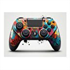 Sanatsal Oyun Konsolu Kumandası Tasarım Ahşap Tablo 35cm X50cm