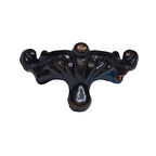 Köşe Etekli Sandık Ayağı, Kutu Ayak 1,5 Cm - Eskitme