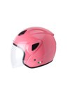 Kask Sw-733 Pembe Yarım Şeffaf Camlı