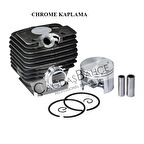 STİHL MS380 / MS381 TESTERE CHROME SİLİNDİR PİSTON SETİ 52 mm