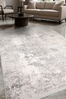 YoudayHomeCollection FREE-Bej/Gri - Salon,Oturma Odası ve Yatak Odası Halısı-Robot Süpürgeye Uyumlu-Kolay Temizlenebilir - 120X250