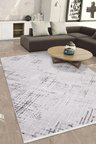 YoudayHomeCollection VİANORA-Bej/Gri - Salon,Oturma Odası ve Koridor Halısı-Robot Süpürgeye Uyumlu-Kolay Temizlenebilir - 160X300