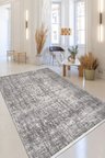 YoudayHomeCollection SERRA- Gri - Salon , Oturma Odası ve Koridor Halısı-Robot Süpürge Uyumlu-Kolay Temizlenebilir - 80X200