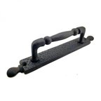 Hediyelik Antika Tarz Dekoratif Pirinç Misket Çekme Kapı Kolu - 223x33 Mm, Oksit