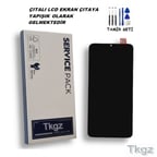 Tkgz Samsung Galaxy A20 - SM-A205 Uyumlu Lcd Ekran Dokunmatik SERVİCE PACK LCD Ekran - FULL ÇITALI + TAMİR SETİ
