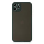 İphone 11 Pro Max Kılıf Montreal Silikon Kapak - Yeşil