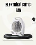 Mini Elektrikli Isıtıcı – Taşınabilir Fanlı Isıtma Sistemi