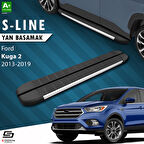 S-Dizayn Ford Kuga 2 S-Line Aluminyum Yan Basamak 183 Cm 2013-2019 A+ Kalite