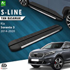S-Dizayn Kia Sorento 3 S-Line Krom Yan Basamak 183 Cm 2014-2020 A+ Kalite
